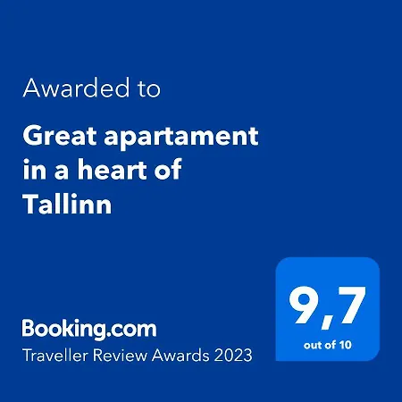 Great In A Heart Of Apartmán Tallinn